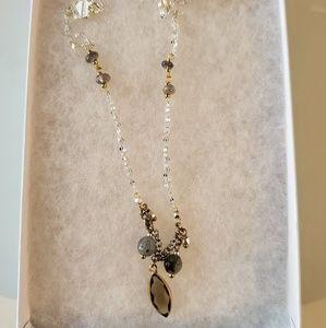 Nakamol-Hamilton Natural Stone Charm Necklace